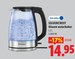  silvercrest waterkoker online glazen 1 