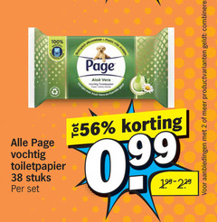  2 100 page vochtig toiletpapier stuks biologisch afbreekbaar plastic vrije doekjes vera verrijkt aloe kamille productvarianten combineren 