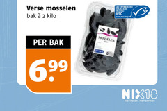  2 18 verse mosselen bak kilo gecertificeerd duurzame visserij www.msc.org nl 6 99 roken drinken 
