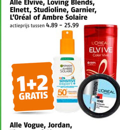  1 2 50 elvive loving blends elnett studioline garnier ambre solaire actieprijs sensitive export vogue jordan oreal color vive loreal 