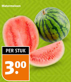  watermeloen 300 stuk 