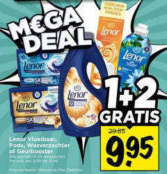  lenor wasverzachter wasmiddel 1 2 20 mega deal 5x koude vloeibaar geurbooster soorten wasbeurten stuk 4x zeebries fraicheur stop ambre relaxante 