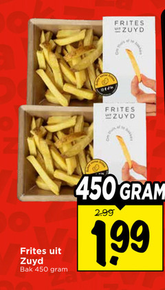  patat 450 frites it bak 