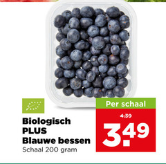 blauwe bessen 200 schaal biologisch 