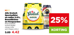  benediktiner grolsch hoegaarden speciaalbieren 6 20 25 30 from nix18 speciaalbier radler 2.0 citroen 6x meesterschap frisse at beer 
