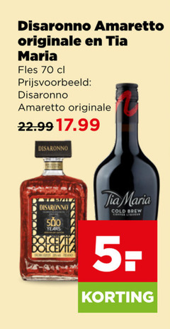  tia maria disaronno likeur amaretto 5 500 originale fles dolce dolcevita cold brew 