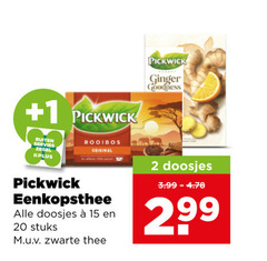 klik op dit plaatje voor een vergroting en voor vergelijkbare aanbiedingen gerelateerd aan
pickwick thee 2 15 20 1 buiten servies zegel rooibos original eenkopsthee doosjes stuks zwarte ginger goodness 3.99 pickwick thee 2 15 20 1 buiten servies zegel rooibos original eenkopsthee doosjes stuks zwarte ginger goodness 3.99