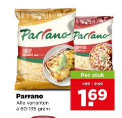  parrano geraspte kaas parlano rasp originale snippers stuk 