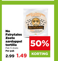  tortilla 5 10 44 50 fairytales zoete aardappel pak stuks groenten vezels 
