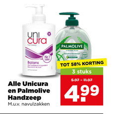 klik op dit plaatje voor een vergroting en voor vergelijkbare aanbiedingen gerelateerd aan
unicura palmolive handzeep 3 uni cura balans nr.1 hydraterend ingredient huid navulzakken hygiene sensitive handwash stuks unicura palmolive handzeep 3 uni cura balans nr.1 hydraterend ingredient huid navulzakken hygiene sensitive handwash stuks