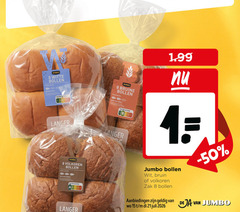  bolletjes 1 8 15 100 jumbo witte bollen weinig vezels brood voedingsvezels nutri score bruine 4 7 langer volkoren rijk wit bruin zak 