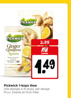 klik op dit plaatje voor een vergroting en voor vergelijkbare aanbiedingen gerelateerd aan
pickwick thee 1 15 100 150 herbal ginger goodness lemon infusion natural caffeine supports system citroen doosjes stuks doosje zwarte fruit pickwick thee 1 15 100 150 herbal ginger goodness lemon infusion natural caffeine supports system citroen doosjes stuks doosje zwarte fruit