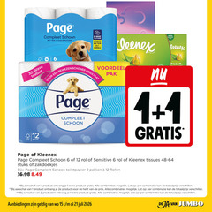  page kleenex toiletpapier tissues 1 2 6 12 15 100 schoon vleugje katoen 3d wave textuur reinigt beter minder gebruiken brand recyclable pack voordeel pak fsc rollen steunen bewezen resultaat hes your balsem rol sensitive stuks zakdoekjes pakken aanschaf combinaties let combinatie 2e jumbo 