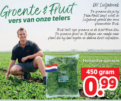  spinazie 30 450 groente fruit vers telers deka markt koopt geteeld pick teelt west friese klei groeit dagen zaadje plant oogsten verpakken hollandse ongewassen zak 99 
