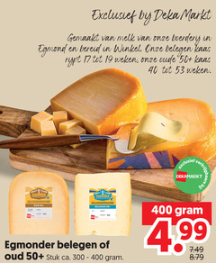  kaas 17 19 40 300 400 deka markt gemaakt melk boerderij egmond bereid belegen weken oude 50 egmonder oud vers stuk ca. 4 99 