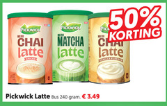 pickwick thee 50 240 just your favourite milk hot mix for chai latte spiced bus pick vanilla flavour 
