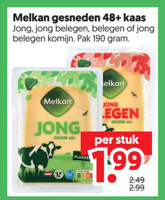  melkan kaasplakken gesneden 48 kaas jong belegen komijn pak goudse stuk 