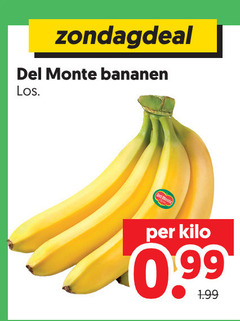  bananen monte kilo 