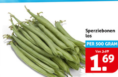  sperziebonen 69 500 16 