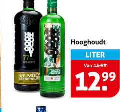  hooghoudt berenburg jenever kruiden kalmoes beerenburg graan liter 