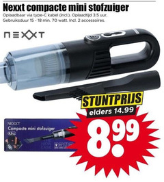 klik op dit plaatje voor een vergroting en voor vergelijkbare aanbiedingen gerelateerd aan
2 15 18 nexxt compacte mini stofzuiger oplaadbaar kabel oplaadtijd uur gebruiksduur min watt accessoires 4 new bee elders 2 15 18 nexxt compacte mini stofzuiger oplaadbaar kabel oplaadtijd uur gebruiksduur min watt accessoires 4 new bee elders