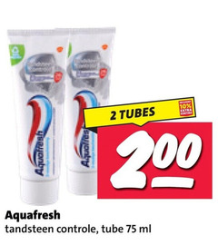 klik op dit plaatje voor een vergroting en voor vergelijkbare aanbiedingen gerelateerd aan
2 10 200 aquafresh tandsteen controle tube ml tubes 2 10 200 aquafresh tandsteen controle tube ml tubes