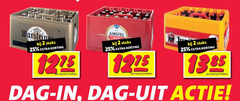  amstel warsteiner jupiler krat bier 2 25 stuks stuk kratten dag 