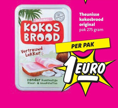 klik op dit plaatje voor een vergroting en voor vergelijkbare aanbiedingen gerelateerd aan
kokos brood vertrouwd theunisse original pak kunstmatige kleur kokos brood vertrouwd theunisse original pak kunstmatige kleur