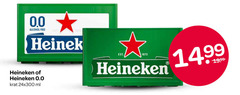  heineken 0.0 krat bier alcohol free ml 