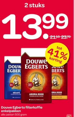  douwe egberts koffie 2 500 stuks douw joure meester koffiebranders evenwichtig aroma rood rond joline oma maling cape snelfiltermaling filterkoffie enkelpakken pakken download 