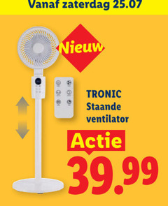  ventilator zaterdag tronic staande 
