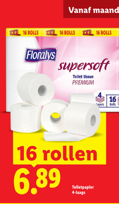 klik op dit plaatje voor een vergroting en voor vergelijkbare aanbiedingen gerelateerd aan
floralys toiletpapier 4 16 maandag xxl rolls toilet tissue premium rollen floralys toiletpapier 4 16 maandag xxl rolls toilet tissue premium rollen