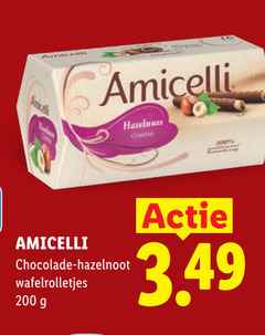  chocolade 100 200 amicelli creme hazelnoot wafelrolletjes 