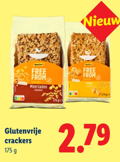  crackers free from kaas meerzaden glutenvrije 