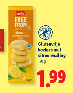  150 sondey free from gluten biscuits with lemon flavoured filling people glutenvrije koekjes citroenvulling 