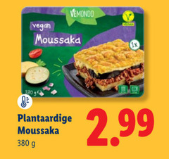  kant en klaarmaaltijd vemondo moussaka plantaardige 