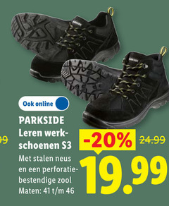 klik op dit plaatje voor een vergroting en voor vergelijkbare aanbiedingen gerelateerd aan
46 online parkside leren werk schoenen stalen neus perforatierand zool maten 46 online parkside leren werk schoenen stalen neus perforatierand zool maten