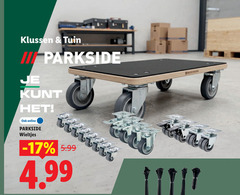 klik op dit plaatje voor een vergroting en voor vergelijkbare aanbiedingen gerelateerd aan
wielen klussen tuin iii parkside online wieltjes 5.99 wielen klussen tuin iii parkside online wieltjes 5.99