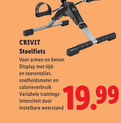 klik op dit plaatje voor een vergroting en voor vergelijkbare aanbiedingen gerelateerd aan
crivit armen benen display snelheidsmeter calorieverbruik variabele trainings intensiteit instelbare weerstand crivit armen benen display snelheidsmeter calorieverbruik variabele trainings intensiteit instelbare weerstand