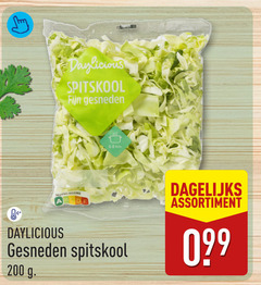  spitskool 200 fijn gesneden min nutri score dagelijks assortiment 