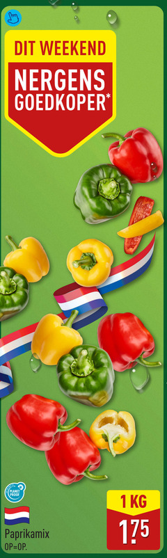 paprika 1 weekend goedkoper to planet proof paprikamix 