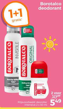 klik op dit plaatje voor een vergroting en voor vergelijkbare aanbiedingen gerelateerd aan
borotalco deodorant 1 2 50 100 new sweat invisible original scent barrier anti stains dry deo spray active intensive unique 72h crystal deoroller ml borotalco deodorant 1 2 50 100 new sweat invisible original scent barrier anti stains dry deo spray active intensive unique 72h crystal deoroller ml