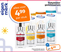  2 10 30 merk stuk trekpleister gezichtsserum vitamin retinol fijne lijntjes rimpels huidtextuur smooth gladdere huid vitamine glow intensief langdurig gehydrateerde hyaluronzuur gestabiliseerde serum ml 