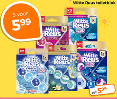  witte reus toiletblok 1 5 14 100 nederland premium geuren gt continu spoelbeurten water stuk self active reinigings kracht oceaan 1x 24 7 princess wellness scents with essential oils actieve coco elementen 