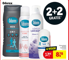  1 2 3 4 55 300 odorex men clean protection body face hair sensitive care cares for skin cotton seed oil lovely lavendel shower ml gel alcohol zacht deodorant anti transpirant marine fresh activity deoroller 