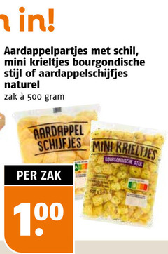  aardappelschijfjes krieltjes 100 500 aardappelpartjes schil mini bourgondische stijl naturel zak aardappel schijfjes 