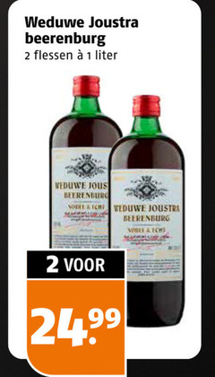 klik op dit plaatje voor een vergroting en voor vergelijkbare aanbiedingen gerelateerd aan
1 2 weduwe joustra beerenburg flessen liter vogel 24 99 1 2 weduwe joustra beerenburg flessen liter vogel 24 99