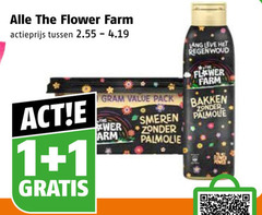  flower farm margarine olie en vetten 1 actieprijs pack lang regenwoud bakken arm smeren palmolive 