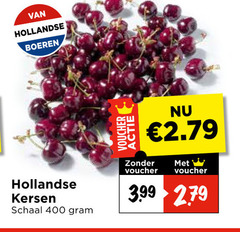  kersen 400 hollandse boeren voucher schaal 3.99 