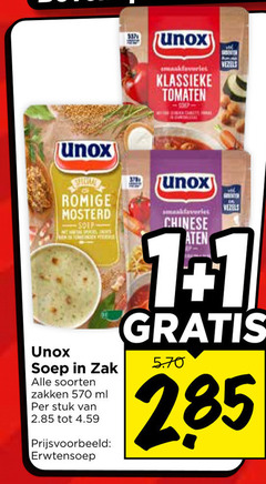 klik op dit plaatje voor een vergroting en voor vergelijkbare aanbiedingen gerelateerd aan
unox soep klassieke tomaten romige mosterd chinese zak soorten zakken ml stuk erwtensoep unox soep klassieke tomaten romige mosterd chinese zak soorten zakken ml stuk erwtensoep